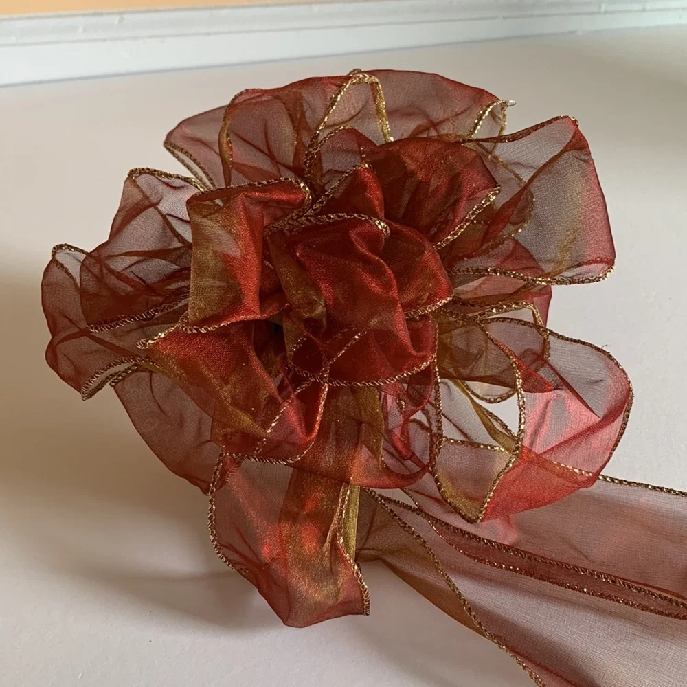 Hand crafted bow for wreaths, gifts, etc